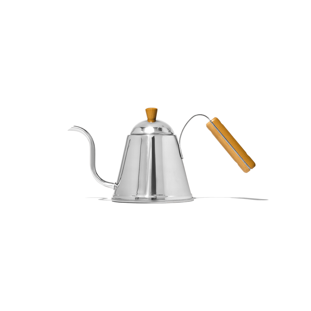 Wood-Handled Pouring Kettle